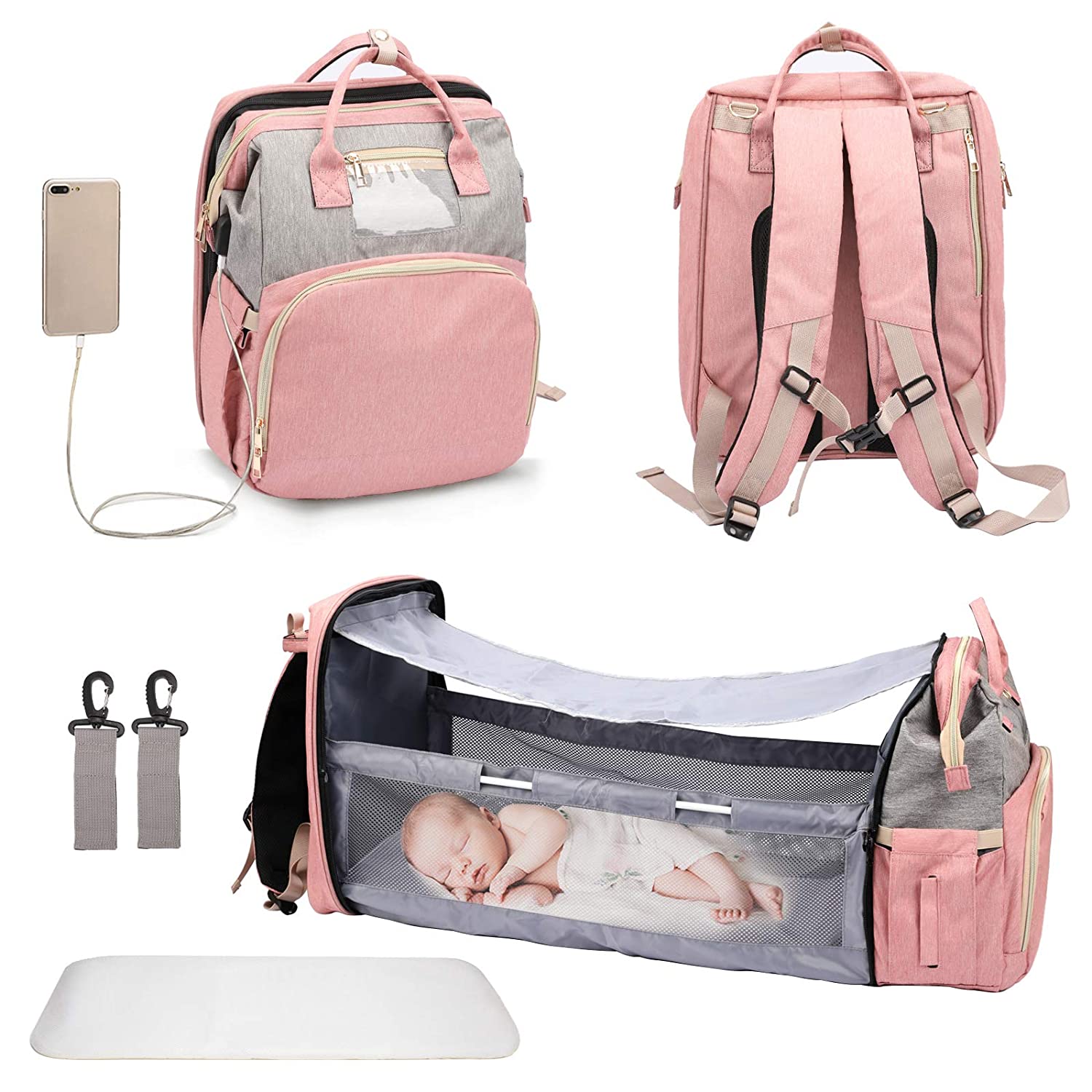 multifunctional diaper bag