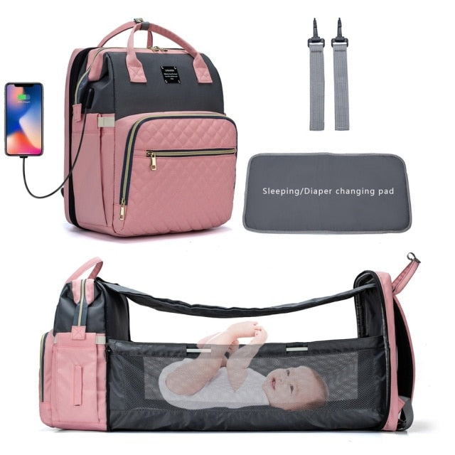 Multi-Functional Diaper Bag